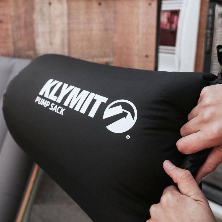 Klymit Pump Sack, Roll-Top Sleeping Pad Pump For Flip Valves