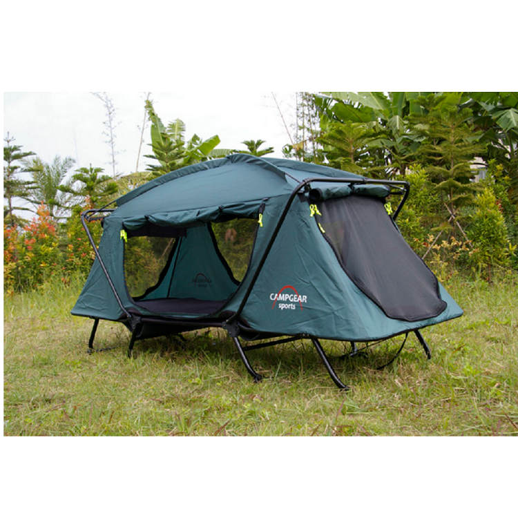 Double sales cot tent