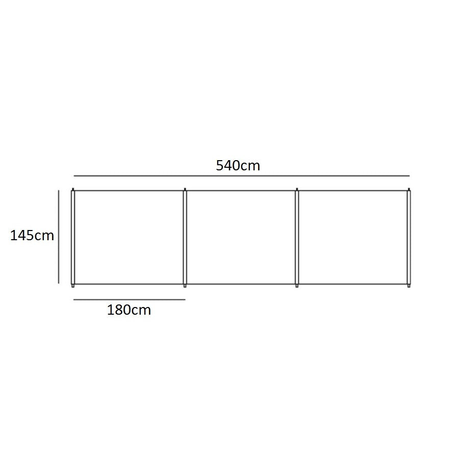 Orson Camping Windbreak 5.4m