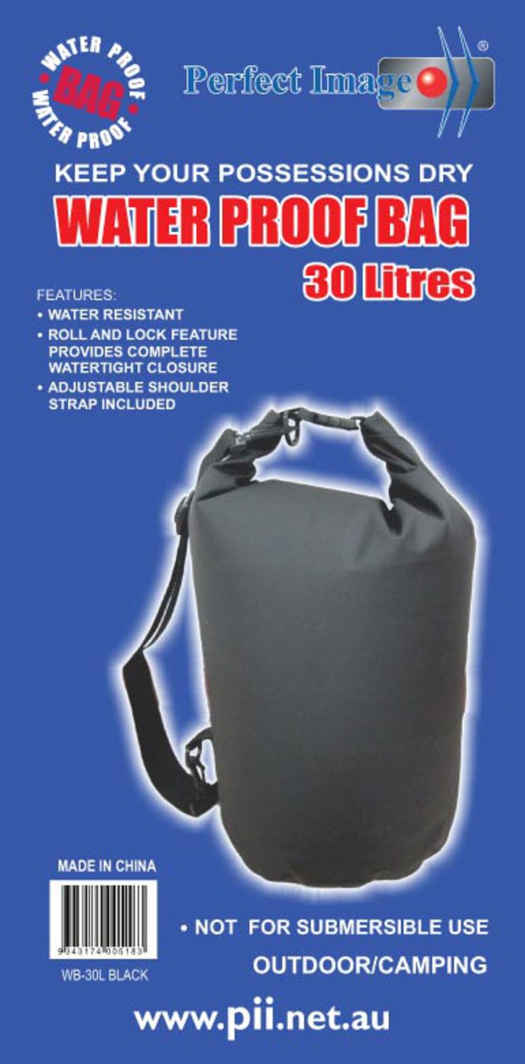 Perfect Image Waterproof Dry Bags - 10L, 20L or 30L
